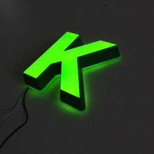 New Trendy Products High Brightness Led Acrylic Letters Sign <strong>Name</strong> Board DC 12v RGB Building <strong>Lights</strong> - Product Image 6