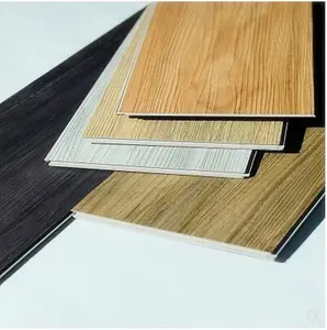 Click Flooring Wood Texture virgin vinyl flooring Parquet PVC Spc Click System Graphic Design Indoor