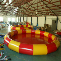 Los productos más vendidos en China, grandes piscinas inflables cuadradas, compre en alibaba