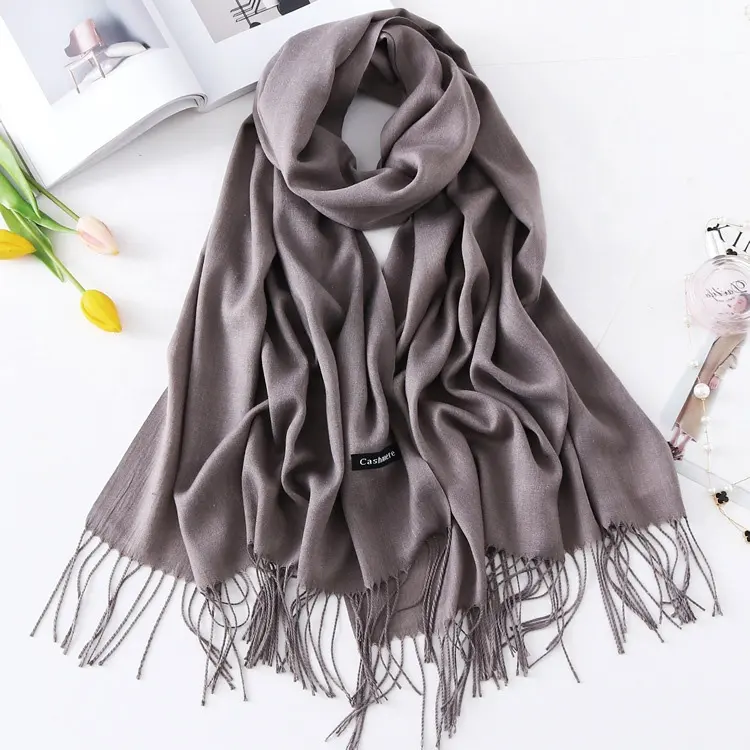 Frauen Hijab Großhandel Beliebte Geschenke Kaschmir Schal für Frauen Klassische Winter Weiche Schal Abdeckung YF