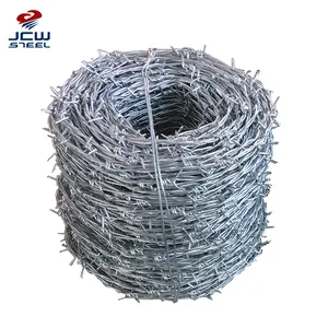 Clôture de fil de rasoir, fil de fer barbelé galvanisé, fabriqué en chine