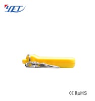 Télécommande sans fil RF à code d'apprentissage Yet096 433 MHz/315 MHz à 2 boutons pour porte de garage et domotique