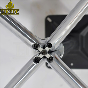 أحدث Y على شكل طاولة بار الساق الألومنيوم إطار الجدول طاولة قهوة قاعدة - Product Image 6