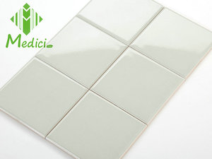 Offre Spéciale 10x10 gris métro marbre carrelage salle de bain cuisine Design mur intérieur matériau de construction isolation thermique brique réfractaire - Product Image 4