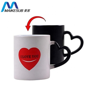 <span class=keywords><strong>Taza</strong></span> Mágica de Sublimación con Forma de Corazón que Cambia de Color, 11 oz, <span class=keywords><strong>Taza</strong></span> Mágica en Blanco <span class=keywords><strong>para</strong></span> el Día de San Valentín - Product Image 5