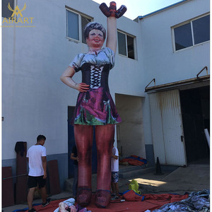 Globo inflable gigante en forma de barra para chica, Color personalizado para publicidad de <span class=keywords><strong>Pub</strong></span>, Airart CN;SHN, impresión Digital, 1 ud. - Product Image 1