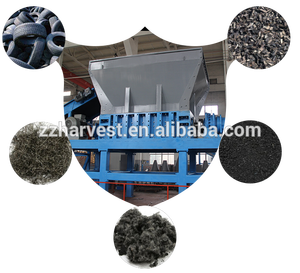 Nhiệm vụ nặng nề phế liệu kim loại chất thải nhựa tái chế công nghiệp Shredder tự động DC động cơ đôi trục máy - Product Image 6