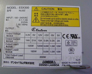 Alimentatore ESX300 NL03Z 200W Funzionante per ESX300 NL03Z - Product Image 4