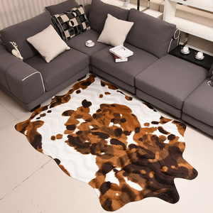 Imitación de piel de vaca de RugsAmerican creativo toda vaca alfombra tapicería para el pelo corto de la habitación/sofá/ventana de la Bahía - Product Image 3