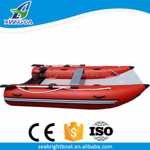 เรือพีวีซี9ft วัสดุพองโป๊ะธันเดอร์เนตเรือพาณิชย์ปลาคาร์พ - Product Image 3