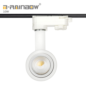 <span class=keywords><strong>3</strong></span> fils 4 fils en aluminium moulé sous pression led projecteur au plafond 10 w 20 w 30 w led guide rail track lumières - Product Image 2