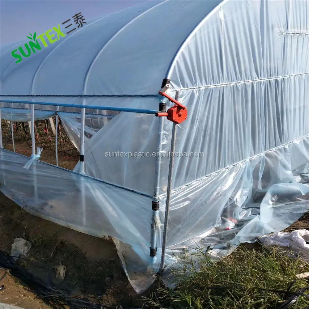 Efecto invernadero Roofing Material de polietileno de 200 micras de efecto invernadero película