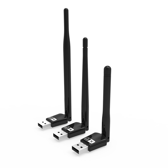 PIX-LINK Custom Logo USB Wifi Wireless Network Adapter 2.4G 150M 802.11ac Wi-Fi Dongle with Antenna for Laptop and Desktop