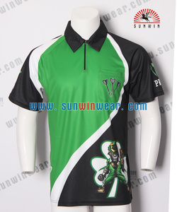 Camisa colorida de dardo de calidad superior/Nueva camiseta popular del polo de los dardos del diseño de encargo de la manera - Product Image 5