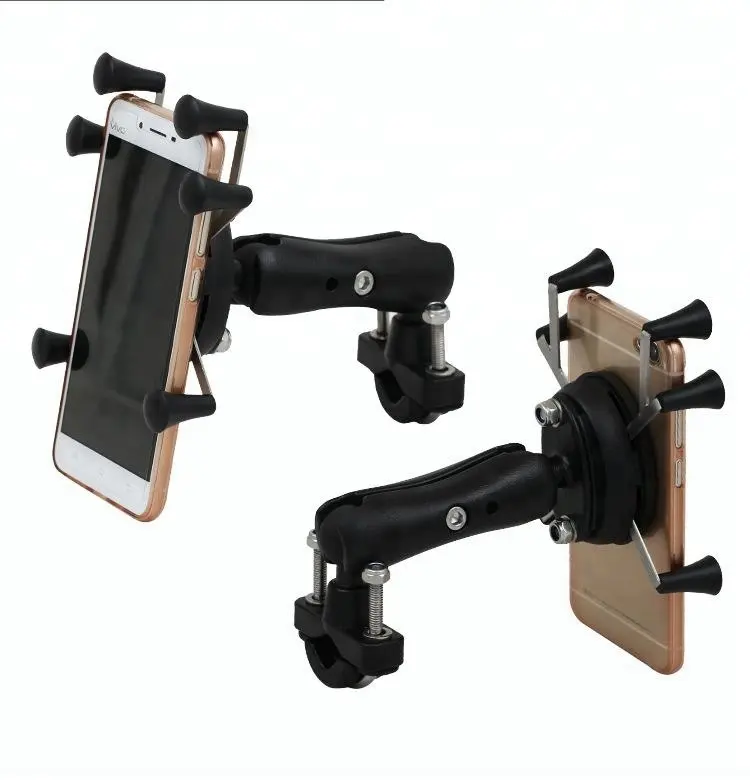 Free Sample 360 Degrees Rotatable Motorcycle Phone Holder Mount
