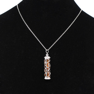 Colgante de botella de vidrio, difusor de aceites esenciales, <span class=keywords><strong>collar</strong></span>, botellas de vidrio <span class=keywords><strong>egipcio</strong></span>, novedad - Product Image 5