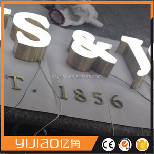 rotulo <span class=keywords><strong>en</strong></span> volumen corporeo luz frontal <span class=keywords><strong>en</strong></span> LED antiagua uso exterior e interior para locales comerciales y edificios - Product Image 2