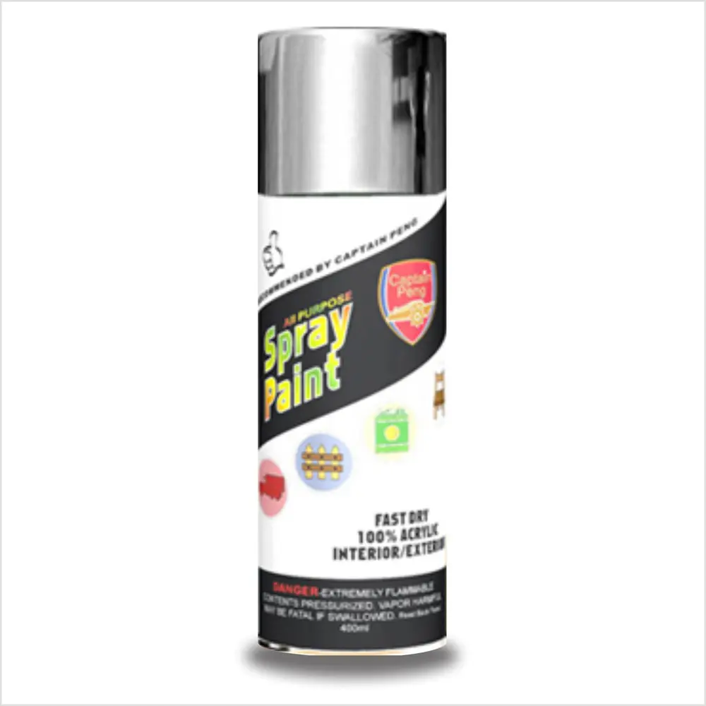 400ml All purpose color spray paint with good coverage