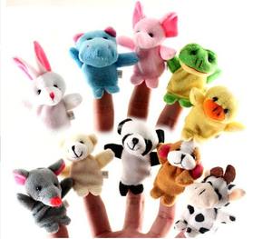 Personalizzato Mini A Buon Mercato Peluche Finger Puppets Giocattoli - Product Image 1