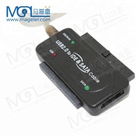 Nuevo Adaptador USB 2.0 a IDE y SATA, Cable Convertidor para Disco Duro de 2.5 / 3.5 Pulgadas