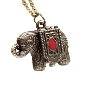 Vintage orologi cartoni animati Thailandia elephant orologio da tasca vendite dirette della fabbrica