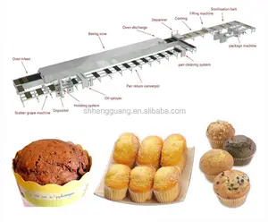 fully automatic industrial rusk cakes machine