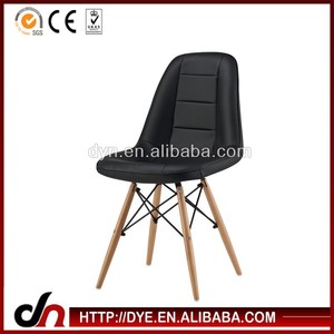 Alibaba de China 2015 de madera de la pierna silla de cuero, Silla del ocio, Réplica de muebles - Product Image 3