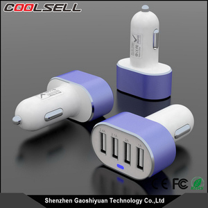 La meilleure vente nouveau design <span class=keywords><strong>4</strong></span> usb port charge rapide 3.0 coloré <span class=keywords><strong>chargeur</strong></span> de voiture pour <span class=keywords><strong>iphone</strong></span> 7 <span class=keywords><strong>s</strong></span> - Product Image 2