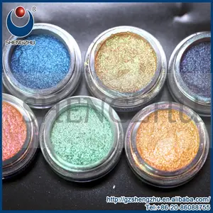 Cosméticos pigmento cameleon Shengzhu, cambio de color del pigmento proveedor