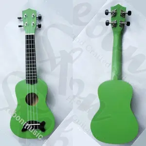 21 นิ้วสีเขียว ukulele