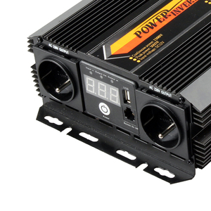 Inverter a Onda Sinusoidale Modificata BYGD 300W, Prezzo di Fabbrica, <span class=keywords><strong>DC</strong></span> 12V/24V <span class=keywords><strong>AC</strong></span> 220V, per Auto e Casa, Ideale per Condizionatori - Product Image 4