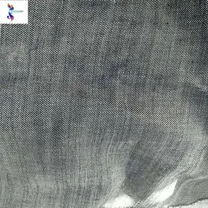 China textile supplier cheap stock lots mixed dyed denim fabric for jeans