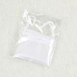 I sacchetti di rete schiumogena per sapone con coulisse a colori personalizzati all'ingrosso possono fornire campioni tempestivi e precisi - Product Image 3