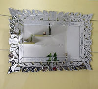 Miroir de maquillage vénitien, miroirs en verre