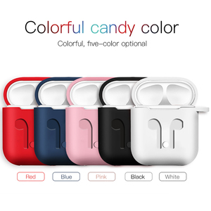 recién llegados los <span class=keywords><strong>Airpods</strong></span> caso auriculares cubierta protectora de silicona de carga de auriculares para los <span class=keywords><strong>Airpods</strong></span> de Apple - Product Image 4