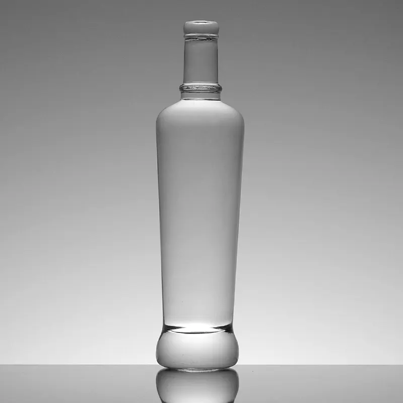 Wholesale crystal glass material glass juice bottle manufacturers italy