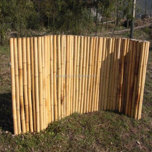 أعمدة سياج خيزران باللون الطبيعي/العمر سياج خيزران مع الأسود خيوط - Product Image 4