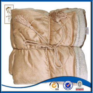 Color camel super suave marca famosa en cooperación sherpa manta - Product Image 1