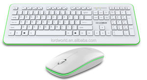 Combo <span class=keywords><strong>clavier</strong></span> et <span class=keywords><strong>souris</strong></span> <span class=keywords><strong>sans</strong></span> <span class=keywords><strong>fil</strong></span> Ultra fin 2.4Ghz 106 touches - Product Image 3