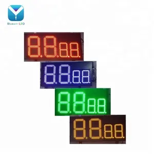 Super Bright 18 Inch Besar 7 Segmen Led Display Besar Tujuh Segmen Led Tampilan Nomor dari Cina Pabrik