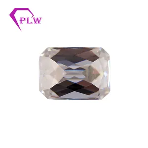 Berlian Sintetis DEF/VVS Moissanite Potongan Baru dari Permata PLW dari Wuzhou