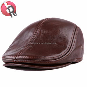 Sombrero de hiedra para hombre, de cuero auténtico, para Golf, conducción, Ascot, plano, caballero, newsboy, 100% - Product Image 3