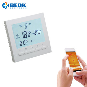 <span class=keywords><strong>Smart</strong></span> Wifi 7 jours Programmable Thermostat électrique sans fil programmable de chaudière de gaz - Product Image 3