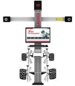 CE Peluncuran Asli X-831 3D Laser Layar 3D Wheel Aligner