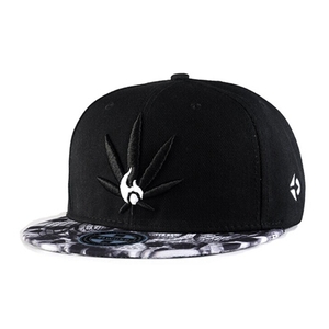 Custom 3D embroidery Snap back hat least wholesale China - Product Image 3