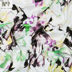 Nanyee Textile Woven 97 Poly 3 Spandex Print Stretch Fabric