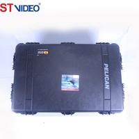 Gabinete eléctrico para grúa de cámara Jimmy Jib con caja de control remoto, cabezal de enfoque y zoom, joystick, motores y cables