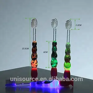 Toothbrush Travel Kids Sparkle Flashing LED Toothbrush For Travel