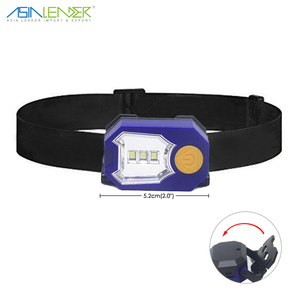 15Lumen 2 * CR2032 pilas <span class=keywords><strong>de</strong></span> botón Powered 100% blanco-luz estroboscópica ligero <span class=keywords><strong>mejor</strong></span> para la noche corriendo 3pcs LED <span class=keywords><strong>linterna</strong></span> <span class=keywords><strong>de</strong></span> <span class=keywords><strong>cabeza</strong></span> - Product Image 1