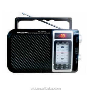 Đài FM Di Động Hiệu Quả Cao, Radio 3 Băng Tần FM/AM/SW Có Thể Điều Chỉnh